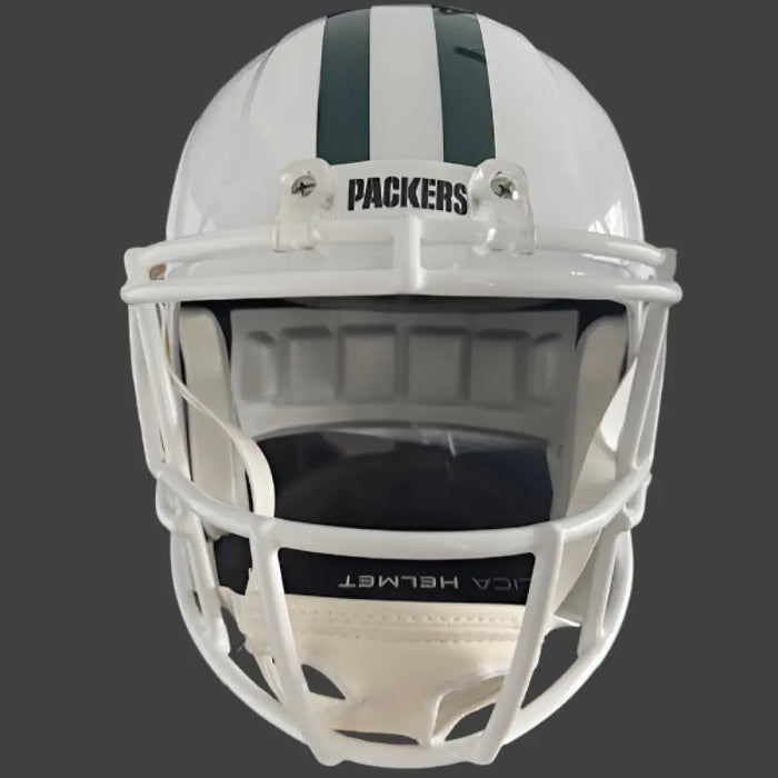 Green Bay Packers Full Size Speed Replica Football Helmet 2024 On-Field Alternate - NFL Helmet
