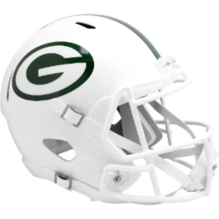 Green Bay Packers Full Size Speed Replica Football Helmet 2024 On-Field Alternate - NFL Helmet