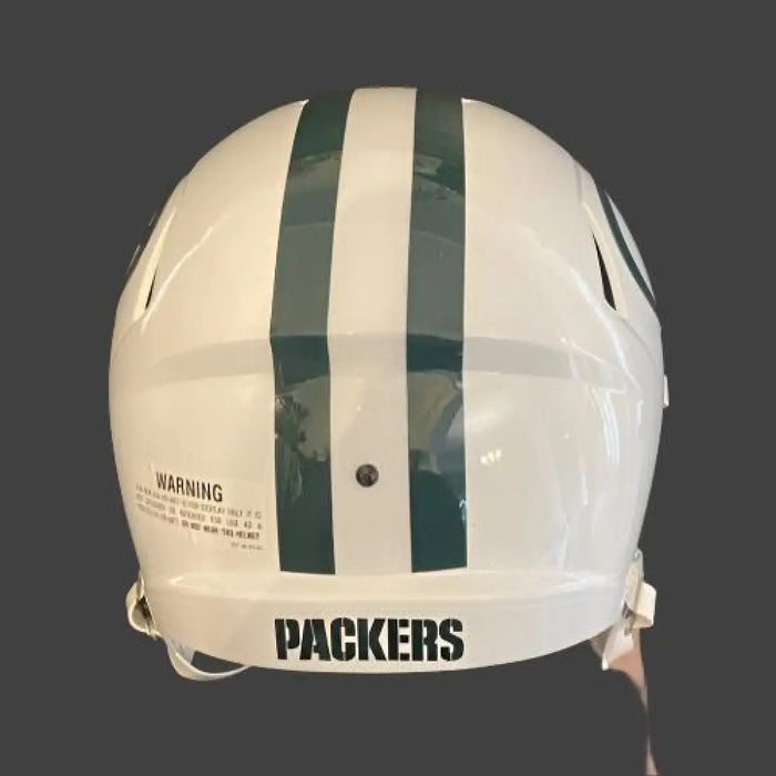 Green Bay Packers Full Size Speed Replica Football Helmet 2024 On-Field Alternate - NFL Helmet