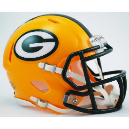 Green Bay Packers NFL Mini Speed Football Helmet Helmets