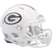 Green Bay Packers NFL Mini Speed Football Helmet SALUTE TO SERVICE 3 Helmets