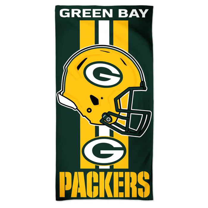 Green Bay Packers Towel 30x60 Beach Style Beach Towel