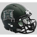 Hawaii Warriors NCAA Mini Speed Football Helmet Matte Green - NCAA Helmets