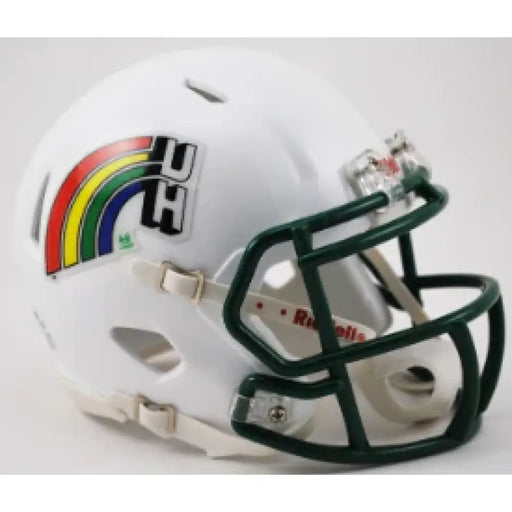 Hawaii Warriors NCAA Mini Speed Football Helmet Retro - NCAA Helmets