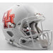Houston Cougars Full Size Authentic Speed Football Helmet Matte White - NCAA Helmets