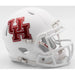 Houston Cougars NCAA Mini Speed Football Helmet Matte White - NCAA Helmets