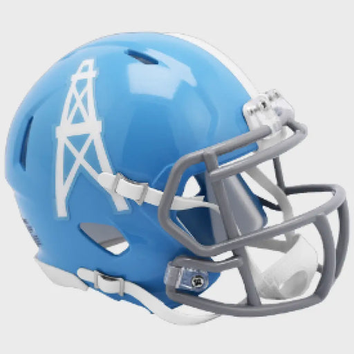 Houston Oilers 1960 to 1962 Riddell Mini Speed Throwback Helmet - NFL Helmets