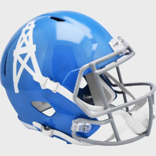 Houston Oilers Full Size 1960 to 1962 Speed Replica Throwback Helmet - NFL Helmets