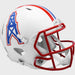 Houston Oilers Full Size Authentic 1981 to 1998 Speed Throwback Football Helmet - NFL Helmets
