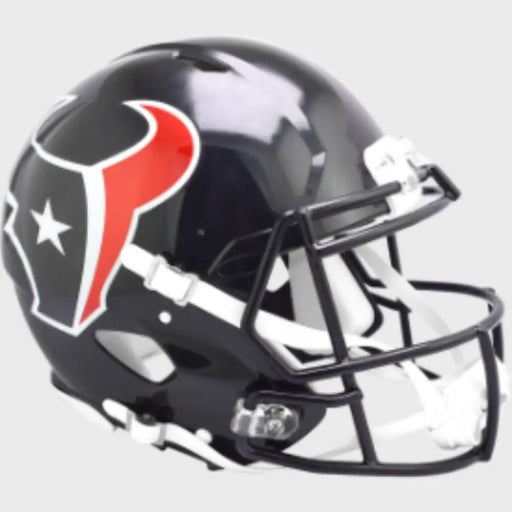 Houston Texans Full Size Authentic Speed Football Helmet 2024 Primary - NFL Helmets
