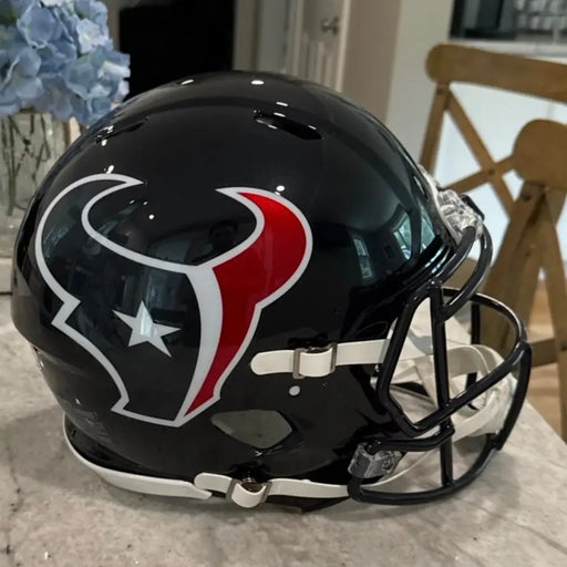 Houston Texans Full Size Speed Replica Football Helmet 2024 Primary - NFL Helmets