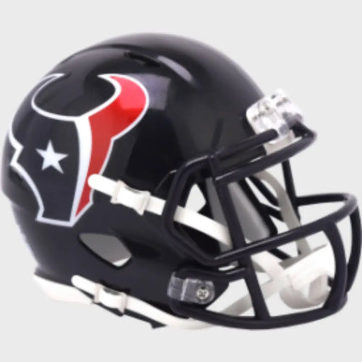 Houston Texans NFL Mini Speed Football Helmet 2024 Primary Helmets