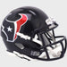 Houston Texans NFL Mini Speed Football Helmet 2024 Primary Helmets
