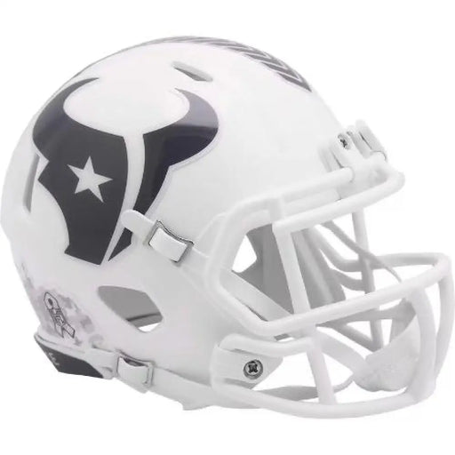 Houston Texans NFL Mini Speed Football Helmet SALUTE TO SERVICE 3 Helmets