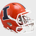 Illinois Fighting Illini Full Size Speed Replica Football Helmet Orange- NCAA Helmets