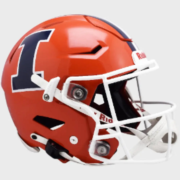 Illinois Fighting Illini Full Size SpeedFlex Authentic Helmet- NCAA Helmets