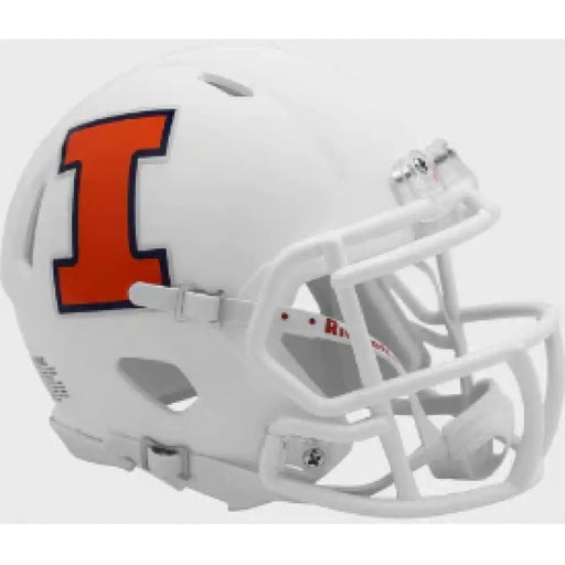 Illinois Fighting Illini NCAA Mini Speed Football Helmet - NCAA Helmets