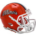 Illinois Fighting Illini NCAA Mini Speed Football Helmet Script - NCAA Helmets