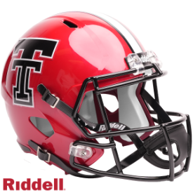 Texas Tech Red Raiders Full Size Speed Replica Football Helmet 2026 Red- NCAA