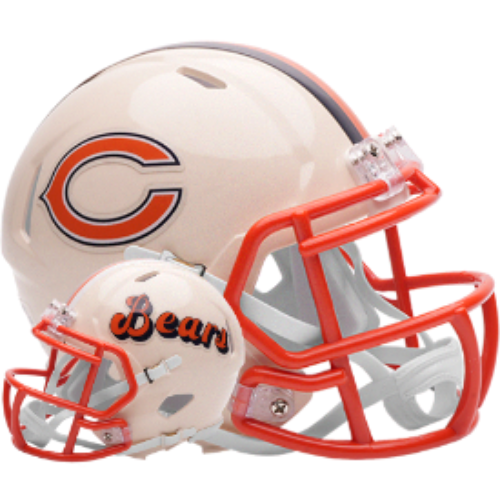 Chicago Bears Speed Mini Football Helmet RETRO