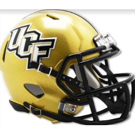 Central Florida Golden Knights Full Size Speed Replica Football Helmet UCF Gold NCAA