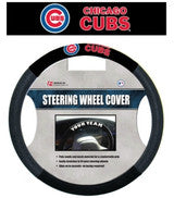 Chicago Cubs Steering Wheel Cover Mesh Style