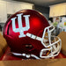 Indiana Hoosiers Full Size Speed Replica Football Helmet Anodized Crimson - NCAA Helmets