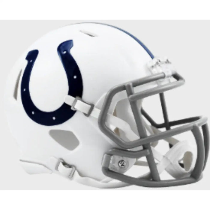 Indianapolis Colts 2004 to 2019 Riddell Mini Speed Throwback Helmet NFL Helmets