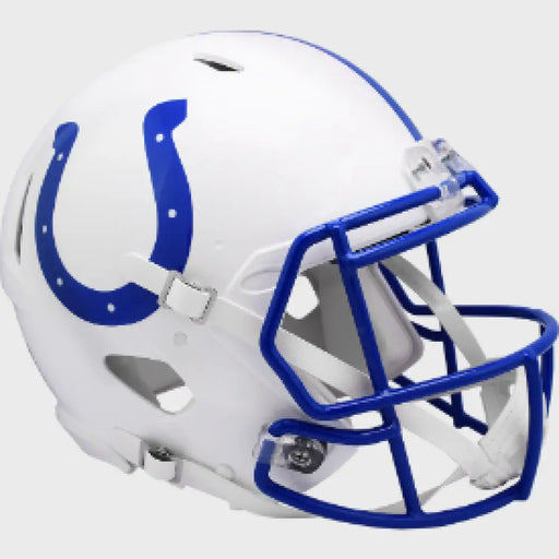 Indianapolis Colts Full Size Authentic 1995 to 2003 Speed Throwback Football Helmet - NFL Helmets