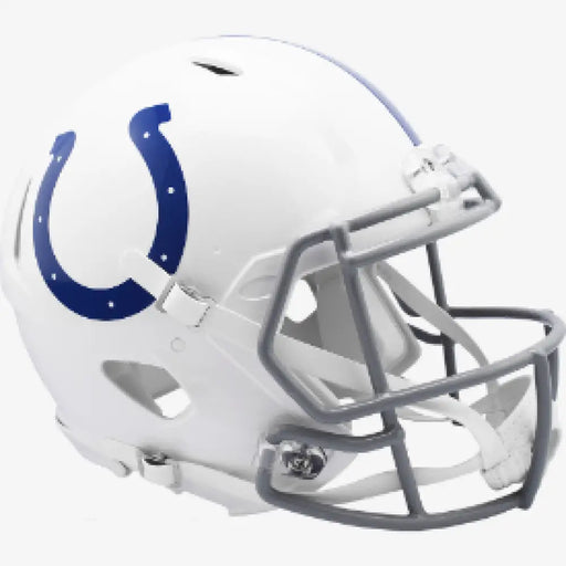 Indianapolis Colts Full Size Authentic Speed Football Helmet - NFL Helmets