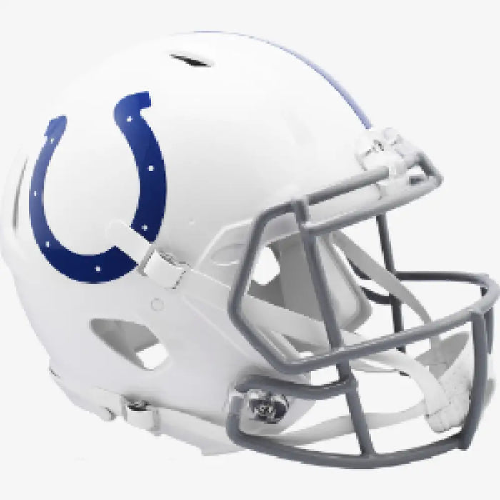 Indianapolis Colts Full Size Authentic Speed Football Helmet - NFL Helmets