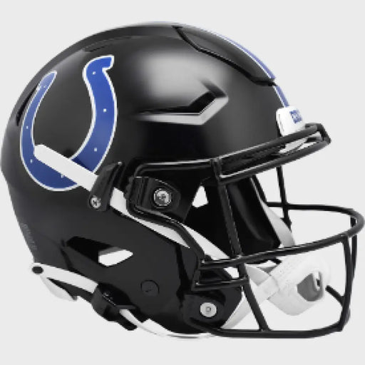 Indianapolis Colts Full Size Authentic SpeedFlex Football Helmet 2023 Indiana Nights - NFL Helmets