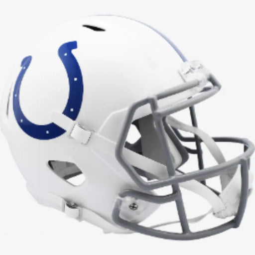 Indianapolis Colts Full Size Speed Replica Football Helmet - NFL Helmets