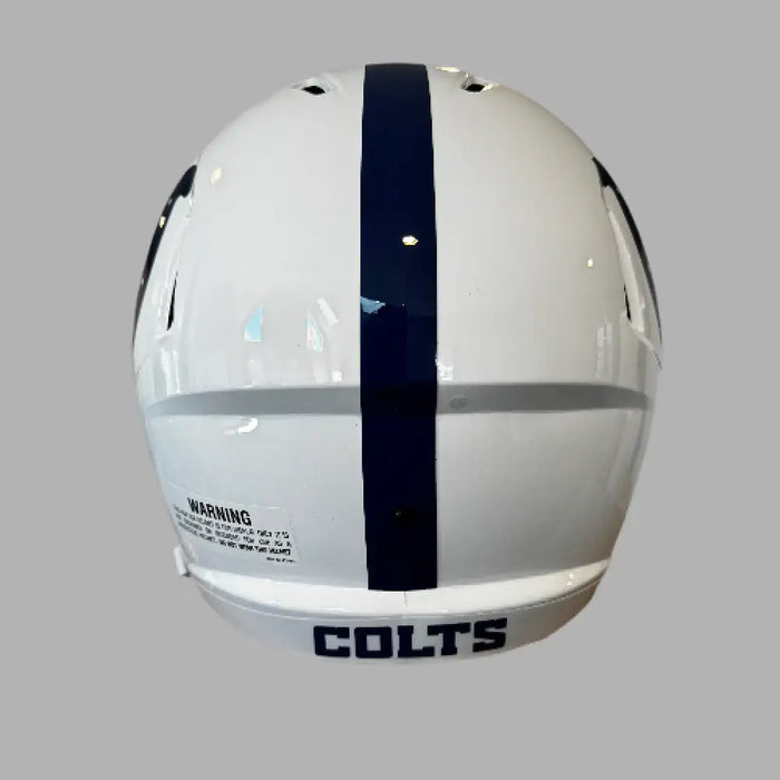 Indianapolis Colts Full Size Speed Replica Football Helmet - NFL Helmets