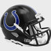 Indianapolis Colts NFL Mini Speed Football Helmet 2023 Indiana Nights Helmets