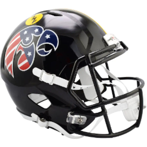 Iowa Hawkeyes Full Size Speed Replica Football Helmet Stars and Stripes - NCAA Helmets