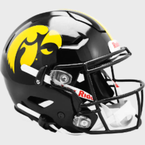 Iowa Hawkeyes Full Size SpeedFlex Authentic Helmet- NCAA. Helmets