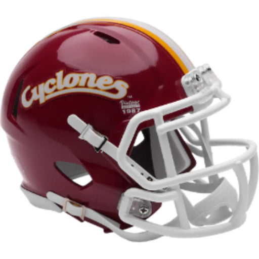 Iowa State Cyclones NCAA Mini Speed Football Helmet Cyclones Red- NCAA Helmets