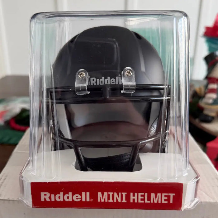 Iowa State Cyclones NCAA Mini Speed Football Helmet Satin Black - NCAA Helmets