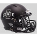 Iowa State Cyclones NCAA Mini Speed Football Helmet Satin Black - NCAA Helmets