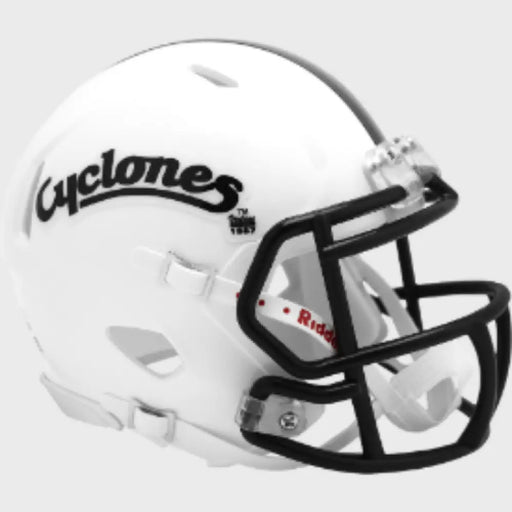 Iowa State Cyclones NCAA Mini Speed Football Helmet Script- NCAA Helmets