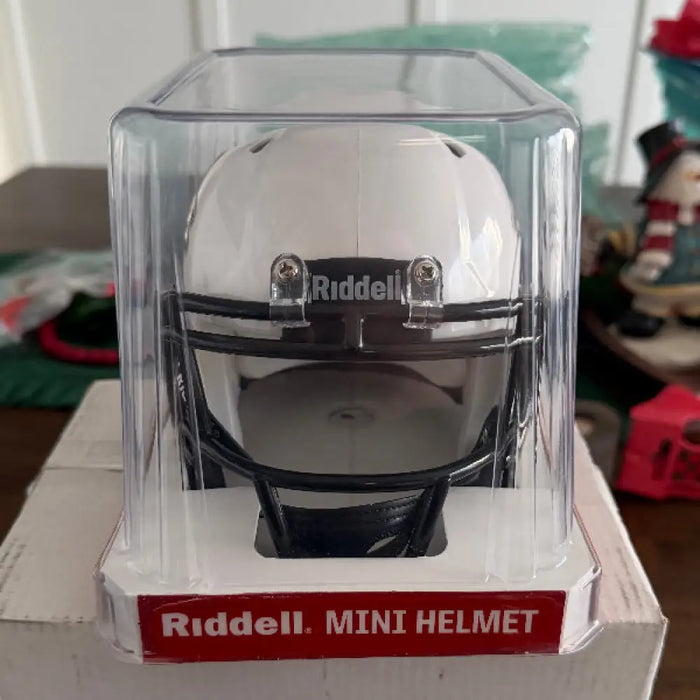 Iowa State Cyclones NCAA Mini Speed Football Helmet White- NCAA Helmets