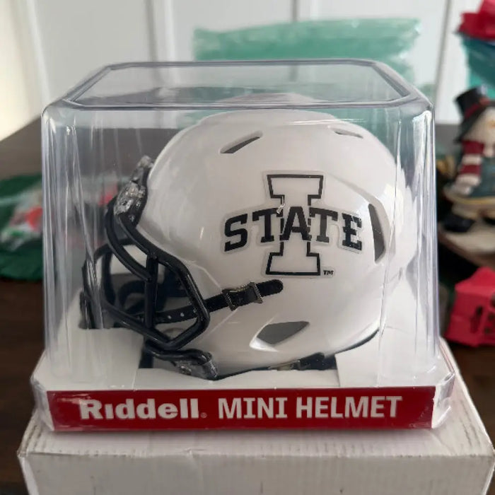 Iowa State Cyclones NCAA Mini Speed Football Helmet White- NCAA Helmets