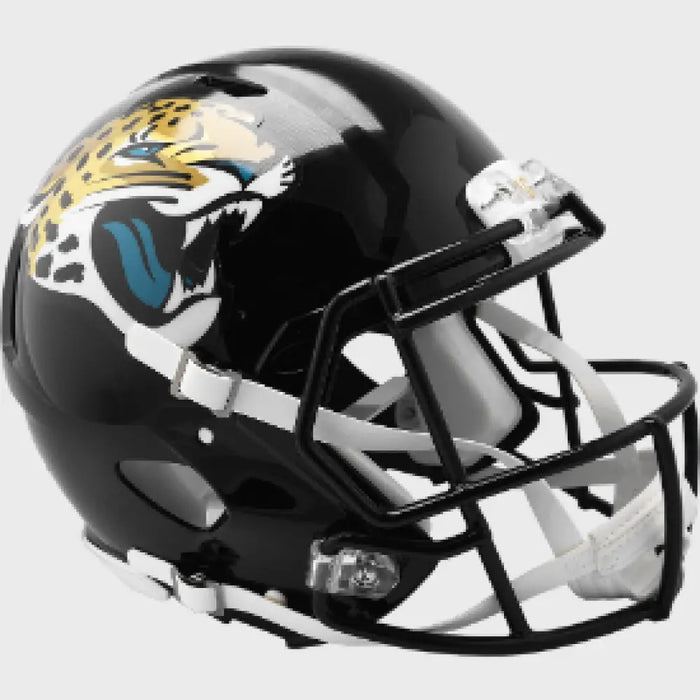 Jacksonville Jaguars Full Size Authentic Speed Football Helmet - NFL Helmets