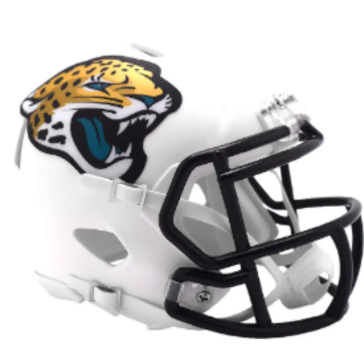 Jacksonville Jaguars NFL Mini Speed Football Helmet 2024 On-Field Alternate Helmets