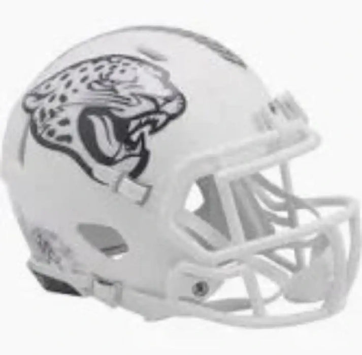 Jacksonville Jaguars NFL Mini Speed Football Helmet SALUTE TO SERVICE 3 NFL Sports Collectibles