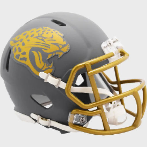 Jacksonville Jaguars NFL Mini Speed Football Helmet SLATE NFL Helmets