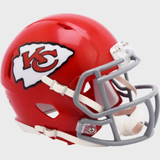 Kansas City Chiefs 1963 to 1973 Riddell Mini Speed Throwback Helmet - NFL Helmets