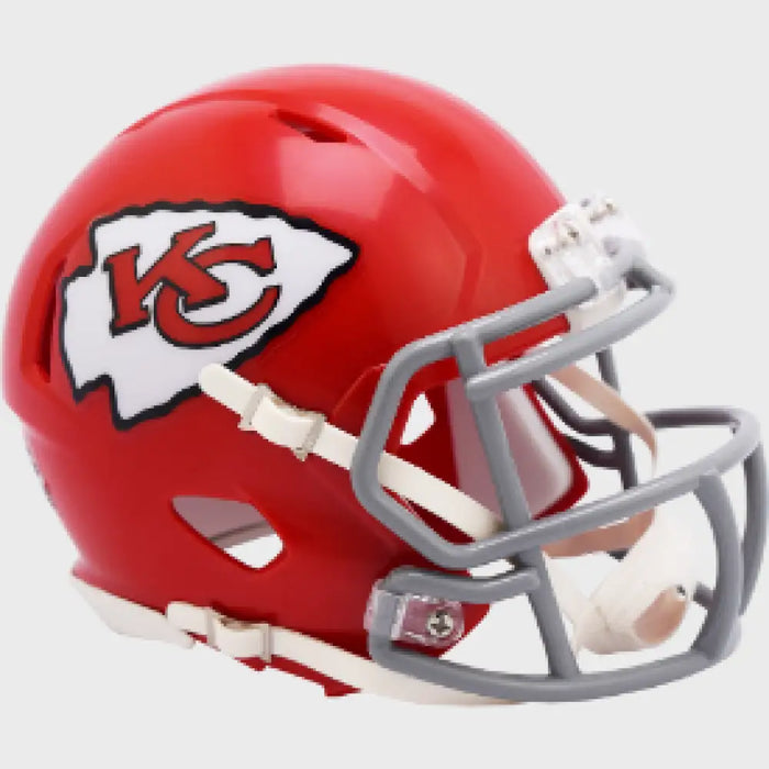Kansas City Chiefs 1963 to 1973 Riddell Mini Speed Throwback Helmet - NFL Helmets