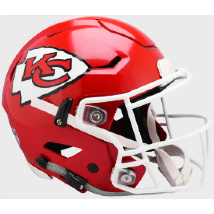 Kansas City Chiefs Full Size Authentic SpeedFlex Helmet - NFL Helmets